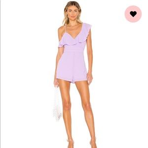 Purple Revolve Romper